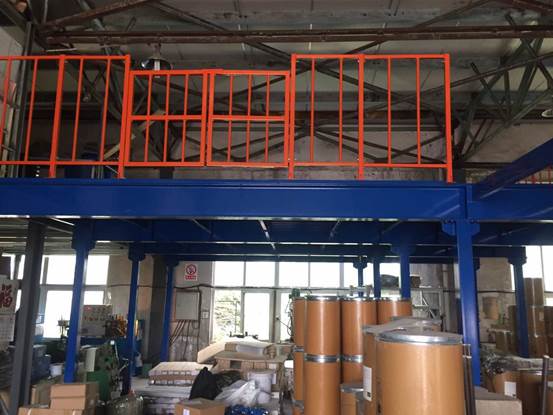 鋼平臺貨架安裝